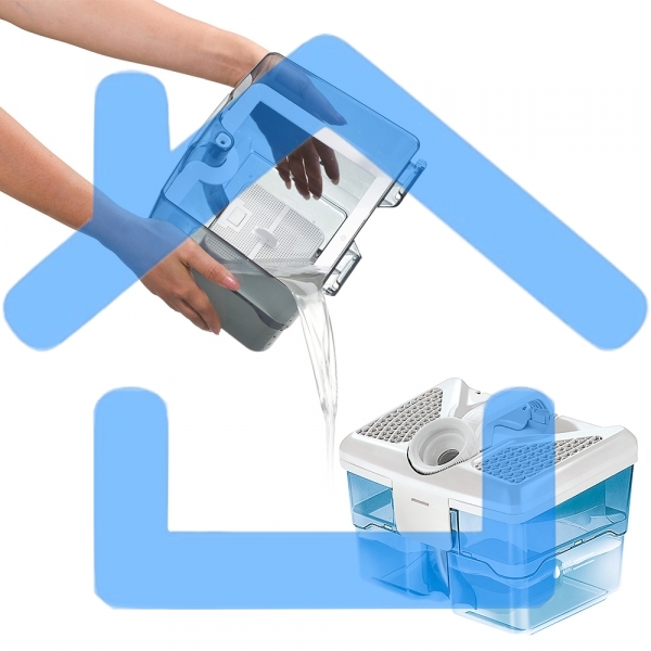 Моющий пылесос Thomas DryBOX + AquaBOX Cat&Dog белый/оранжевый, 325/1700Вт, уборка сухая, пылесборник контейнер 2.6 л