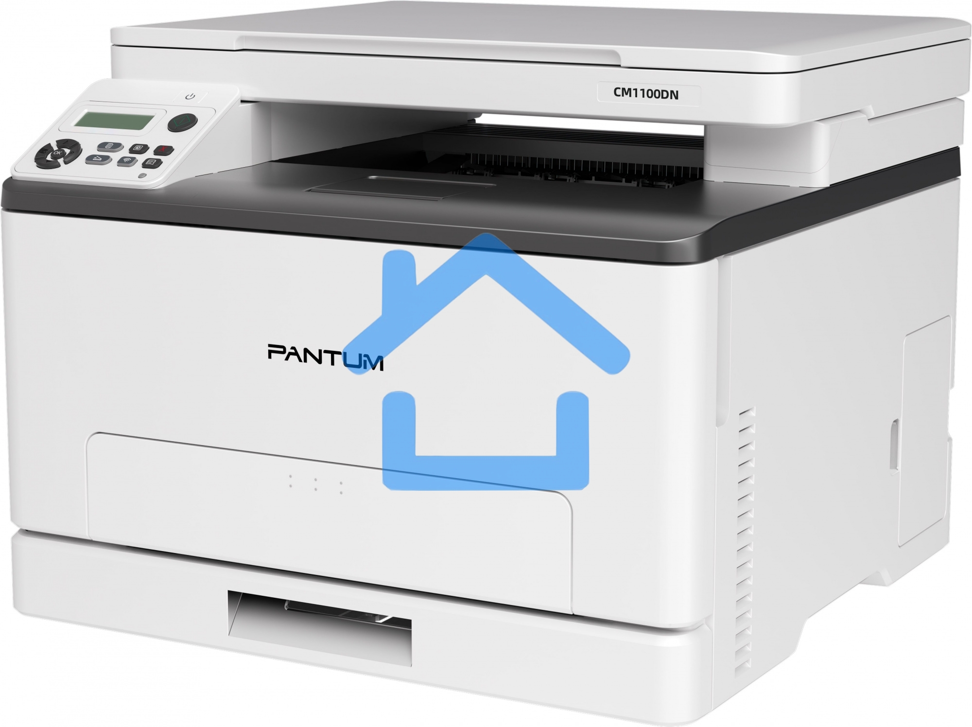 МФУ лазерное Pantum CM1100DN, A4, цветной, печ. до 18 стр/мин., скан. до 18 стр/мин., 600 x 1200 dpi (печать) 300x300dpi (скан.), USB, RJ-45