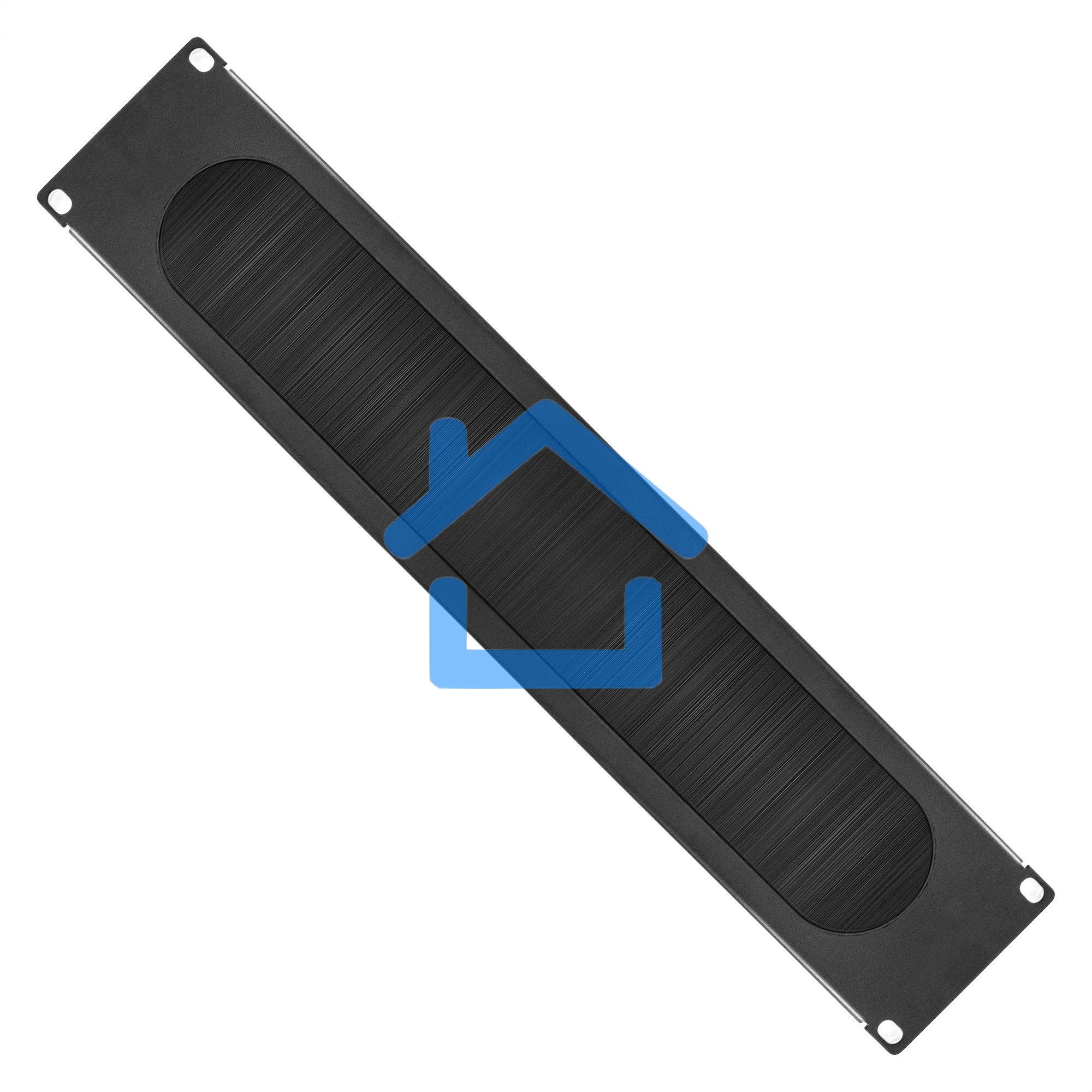 Кабельный органайзер c щеточным вводом ExeGate BP19-2UM (19