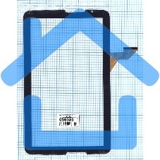 Сенсорное стекло (тачскрин) HN 1032-FPC D28XR118, черное