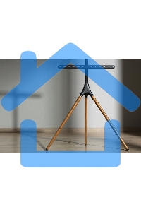 Подставка для телевизора Cactus CS-ST1246BKWN черный/орех 45