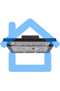 Вытяжка встраиваемая Maunfeld Ouse Touch Glass 60 черный, 60 см, 750 куб. м/ч, 48 дБ