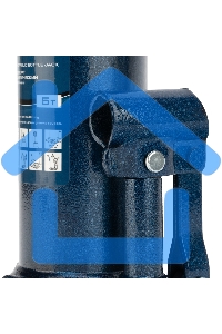 Домкрат гидравлический бутылочный, 5 т, h подъема 207-404 мм, в пласт. кейсе Stels