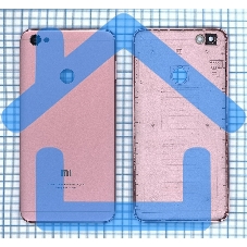 Задняя крышка для Xiaomi Redmi Note 5A Prime розовая