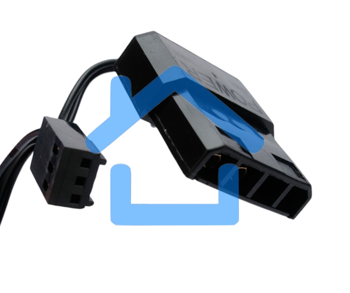 Вентилятор для корпуса Gembird D12025S12L-W черный, 120 мм, 1200 об/мин, 20.5 дБ, 3 pin