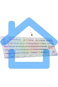 Клавиатура Redragon Anubis беспроводная, USB, Bluetooth/Радиоканал, белый