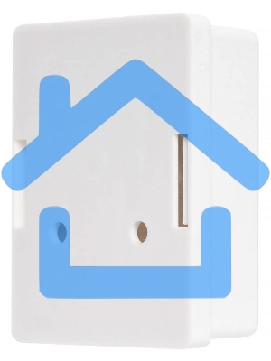 Розетка RJ45 Buro RJ-45 468-8k-1 кат.5E одинарная, TL-CAT-013