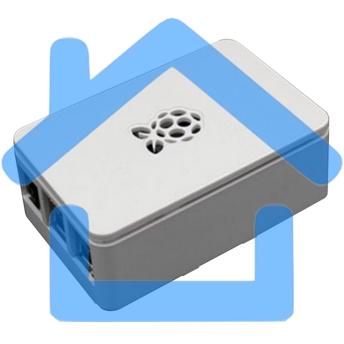 Корпус RA178 ACD White ABS Plastic case with Logo for Raspberry Pi 3