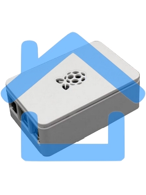 Корпус RA178 ACD белый ABS Plastic case with Logo for Raspberry Pi 3