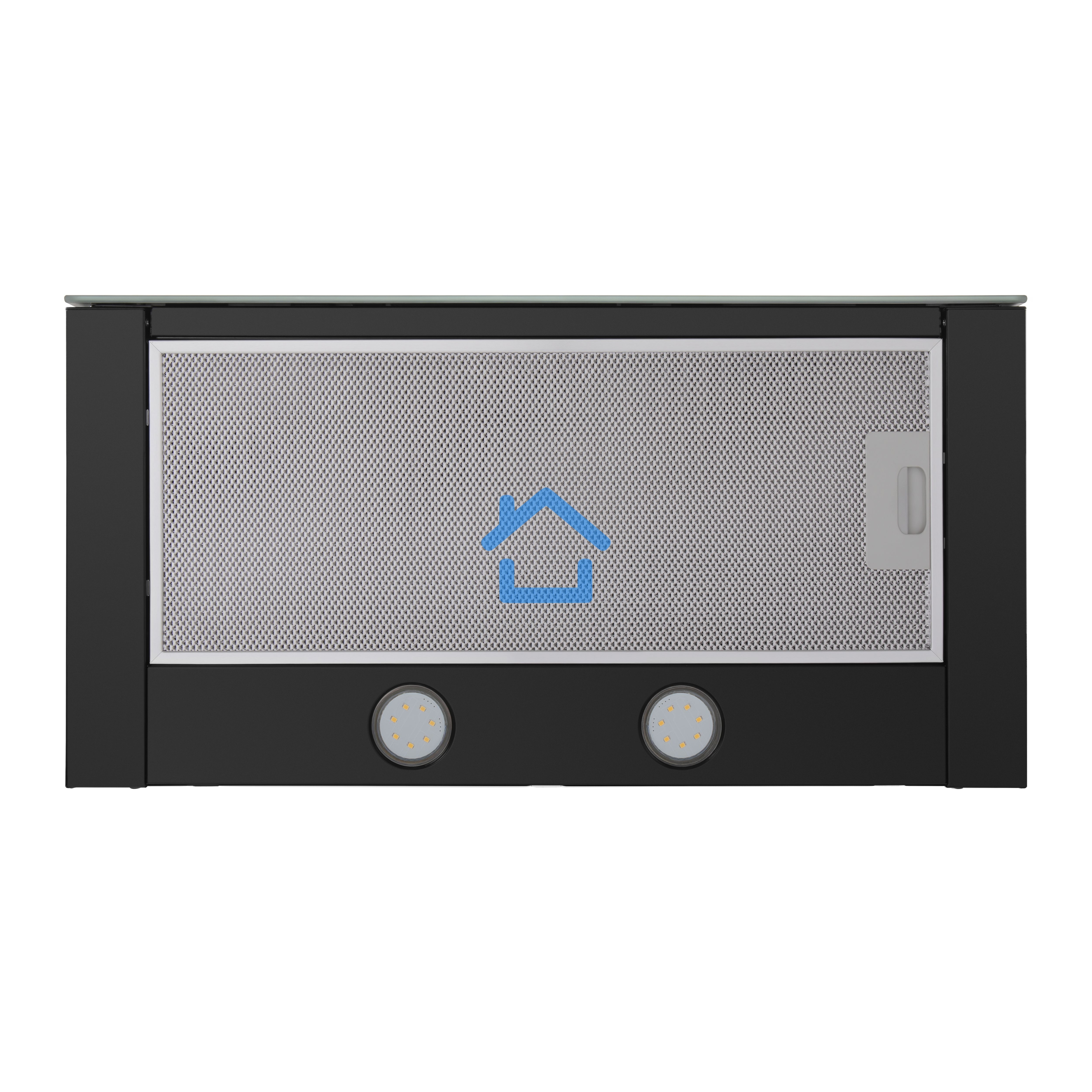 Вытяжка встраиваемая Maunfeld Ouse Touch Glass 60 черный, 60 см, 750 куб. м/ч, 48 дБ