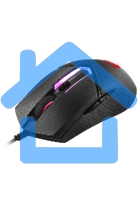 Мышь проводная MSI Clutch GM30 черный, 6200 dpi, USB, кнопки - 6