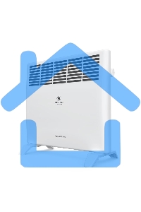 Конвектор Royal Clima REC-RE1000M белый, 1000 Вт, 15 м2, термостат