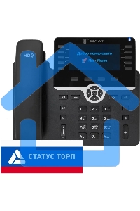 Телефон IP Флат Flat-Phone-B10/RU черный