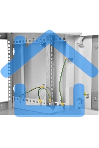 Шкаф коммутационный ЦМО (ШРН-6.500) напольный 6U 600x500мм пер.дв.стекл 200кг серый 470мм 180град.