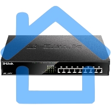 Коммутатор D-Link DGS-1008MP/B1A