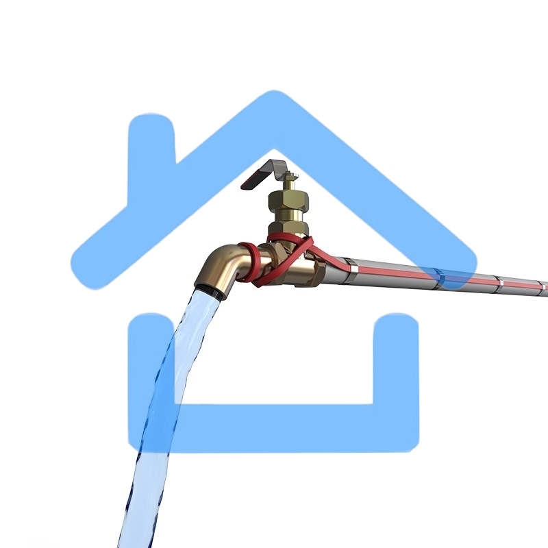 Греющий саморегулирующийся кабель (в трубу) 10HTM2-CT (25м/250Вт) Rexant