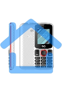 Мобильный телефон BQ 1848 Step+ черный/красный
