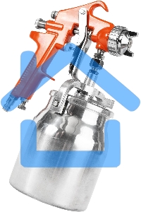 Краскораспылитель Patriot HVLP 1.8B 100л/мин соп.:1.8мм бак:1л