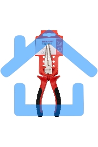 Тонкогубцы Rexant 160 мм никелированные, двухкомпонентные рукоятки