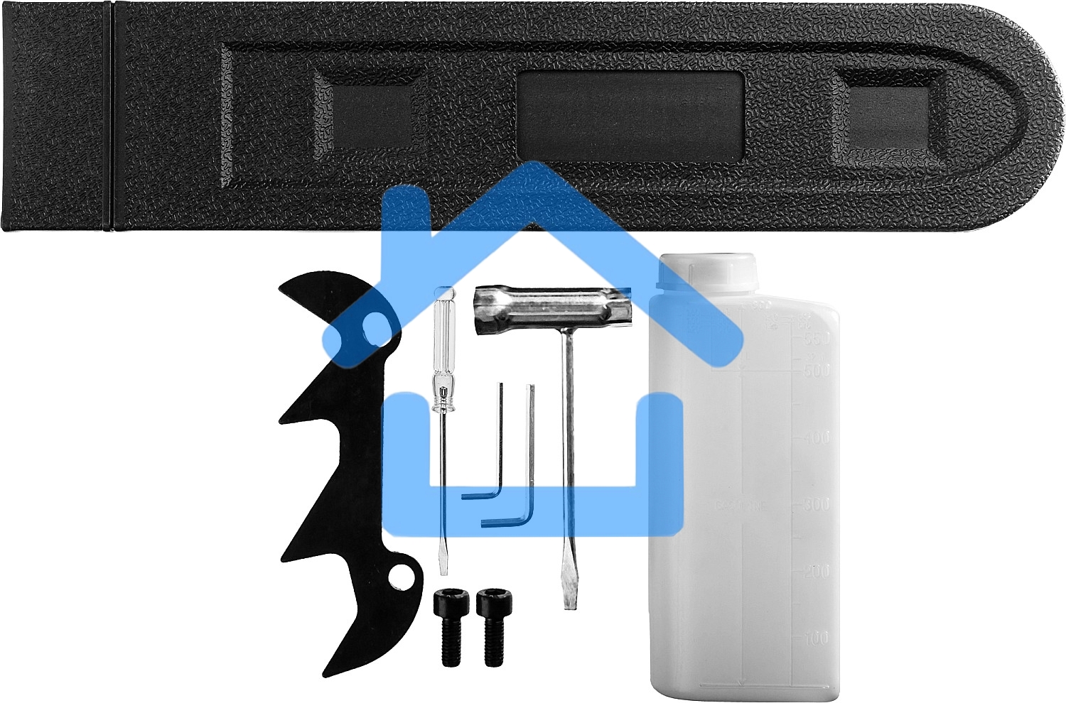 Бензопила Зубр ПБЦ-М52-45, 52 см3, шина 45 см