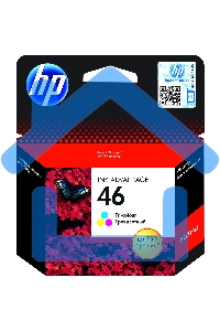 Картридж струйный HP 46 CZ638AE многоцветный для HP DJ Adv 2020hc/2520hc