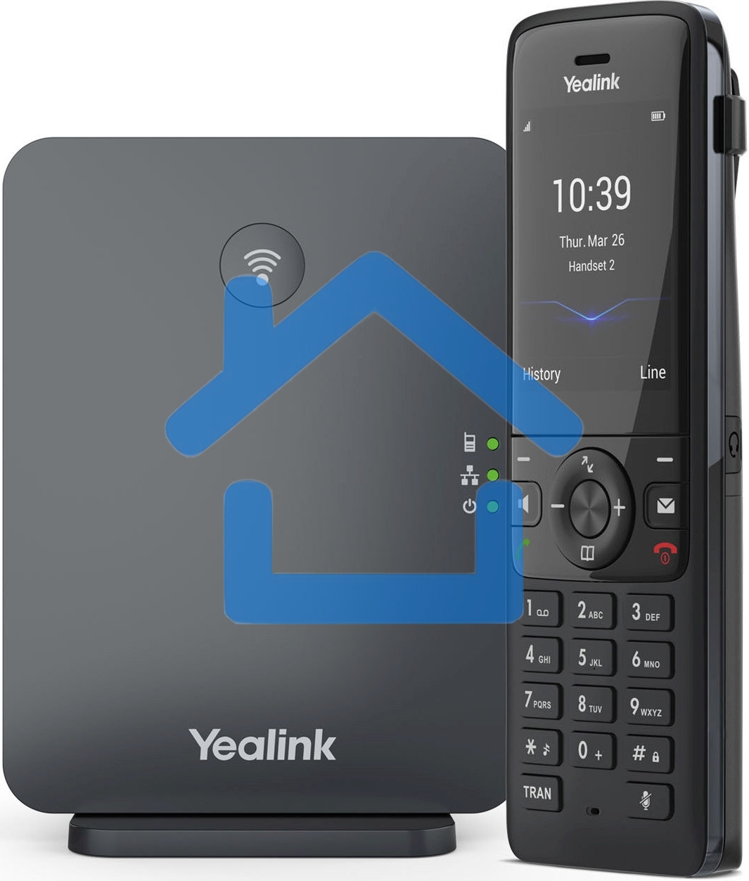 Телефон SIP Yealink W78P черный