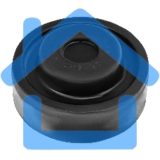 Резиновая опора для подкатного домкрата Matrix с прорезьюD 65 мм