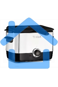 Фритюрница Tefal FF220015 1000Вт серебристый/черный