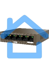 Гигабитный коммутатор IP-COM G1105PD-5-портовый PD с 4 портами PoE