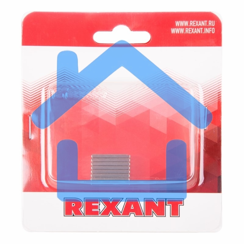 Неодимовый магнит прямоугольник 20х10х2мм сцепление 2,4 кг (упаковка 5 шт) Rexant