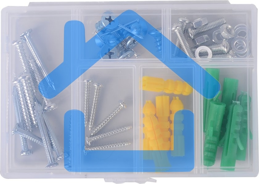 Дрель-шуруповерт Вихрь ДА-20Л-2КА 72/14/36, Аккумуляторная, 20В, 2 АКБ, Кейс с набором оснастки 65 предметов