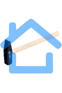 Молоток слесарный SPARTA 102125 600г квадратный боек деревянная рукоятка