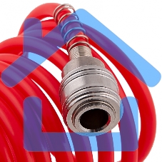 Шланг спиральный Matrix воздушный, 15 м, с быстросъемными соединениями