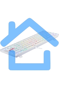 Клавиатура Redragon Anubis беспроводная, USB, Bluetooth/Радиоканал, белый