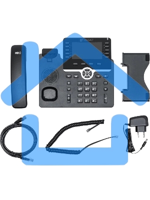 Телефон IP Флат Flat-Phone-B10/RU черный