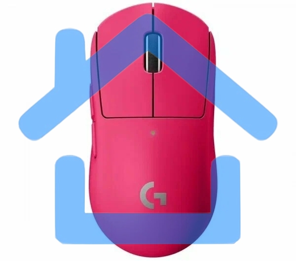 Мышь беспроводная Logitech G PRO X Superlight 2 розовый, 32000 dpi, радиоканал, USB, кнопки - 5