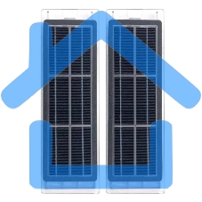 Комплект фильтров для робота пылесоса Xiaomi Mijia Sweeping 1S, Roborock S5 Sweep One - 2 шт