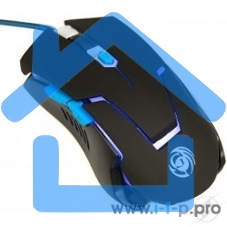 Мышь проводная Dialog Gan-Kata MGK-12U черный, 2400 dpi, USB, кнопки - 6