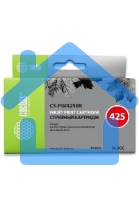 Картридж струйный Cactus CS-PGI425BK черный (16 мл) для Canon Pixma iP4840/MG5140/5240/6140/8140/MX884