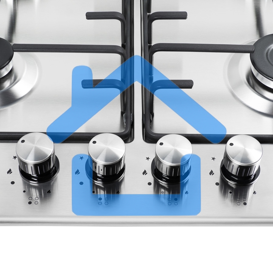 Газовая варочная панель Maunfeld EGHS.64.3ES/G/ • Тип установки: независимая • Управление: фронтальное, переключатели поворотные • Нагревательный элемент: конфорка, 4шт • Мощность конфорок, Вт: 2600, 1700, 1700, 1000• Материал исполнения: нержавеющая стал