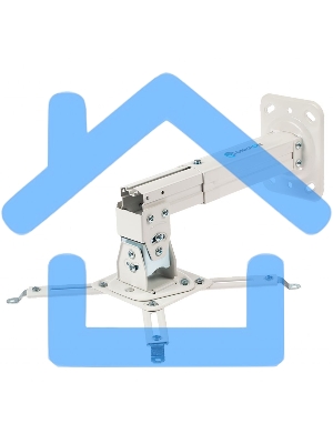 Потолочно-настенный кронштейн для проектора ONKRON K3A белый