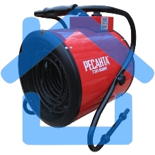 Тепловые пушки Ресанта ТЭП-9000К 67/1/6 Тепловая электрическая пушка