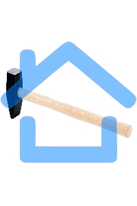 Молоток слесарный SPARTA 102125 600г квадратный боек деревянная рукоятка