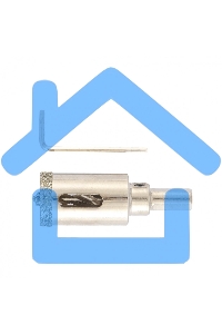 Сверло алмазное Matrix по керамограниту, 22x67 мм, 3-гранный хвостовик