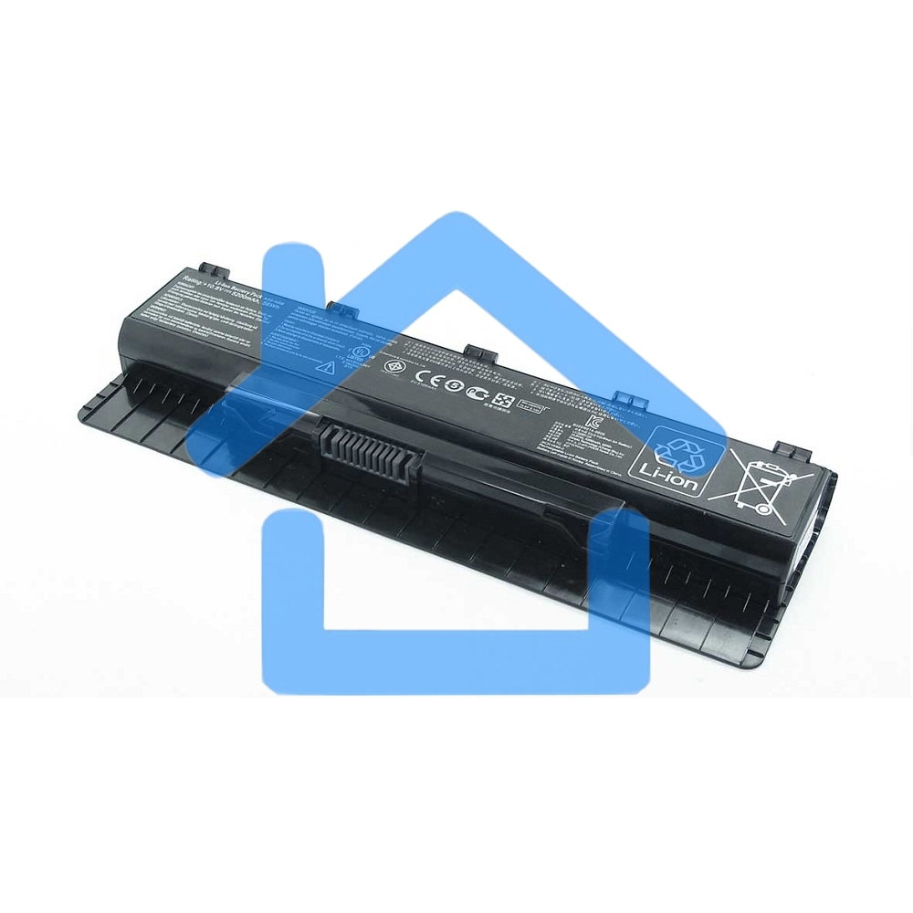 Аккумуляторная батарея для ноутбука Asus N56VB N56VJ 56Wh A32-N56 черный