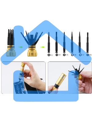 Отвертка со сменными насадками Best BST-8927A