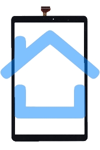 Сенсорное стекло (тачскрин) для Samsung Galaxy Tab A 10.5 SM-T595, черное