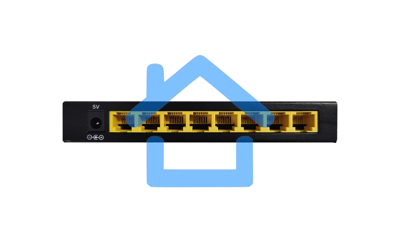 Коммутатор неуправляемый ORIGO Unmanaged Switch, 8x1000Base-T, metal case