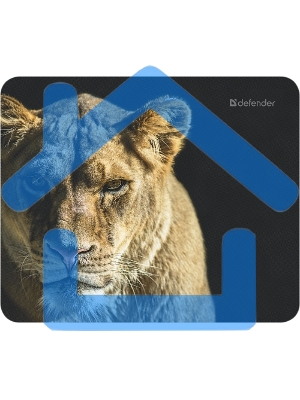 Коврик для мыши Defender Wild Animals и, 220x180x2 мм, 8 видов
