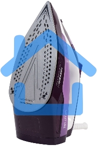 Утюг Galaxy Line GL 6124, фиолетовый с белым, паровой, 2500 Вт, постоянный пар 50 г/мин, паровой удар 230 г/мин, функции: самоочистка, антикапля, антинакипь, функция увлажнения, вертикальное отпаривание, защита от перегрева, индикатор нагрева, керамическо